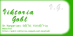 viktoria gobl business card